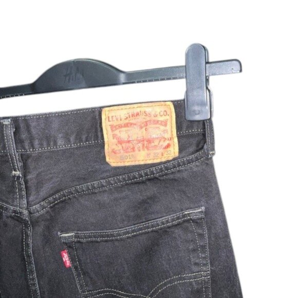 Levis 501 Men BlackJeans - Picture 3 of 4